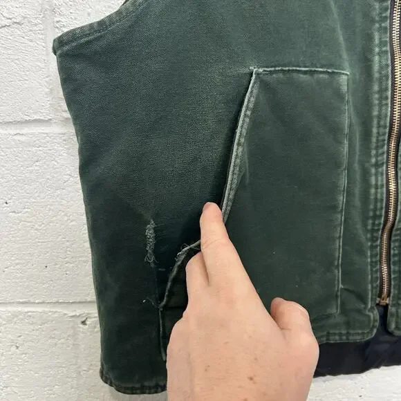 Vintage Carhartt Quilted Artic Vest “Spruce Green” V02 SPC